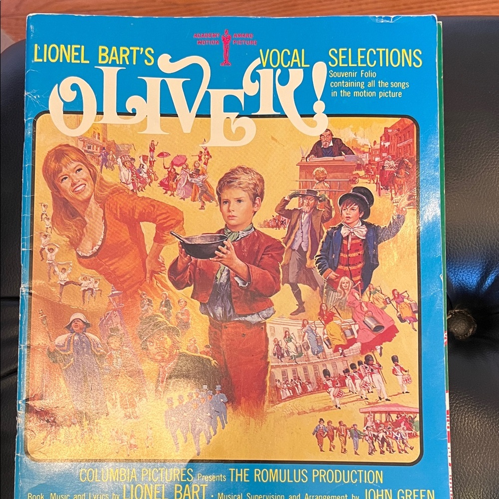 Oliver! Vocal Selections Sheet Music. See photo for contents